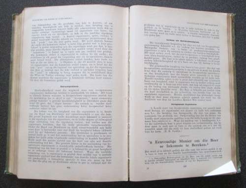 Hulpboek vir Boere in Suid Afrika 1929, Departement van Landbou Pretoria
