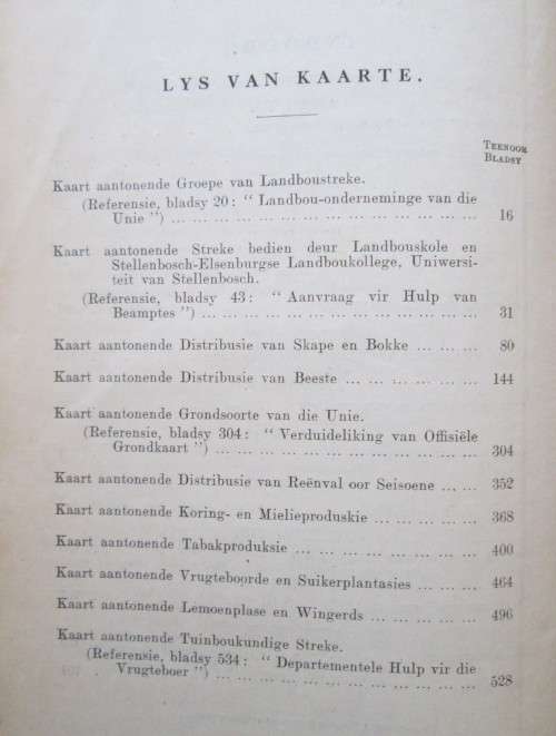 Hulpboek vir Boere in Suid Afrika 1929, Departement van Landbou Pretoria