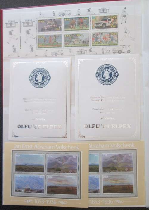 Over 100 Mini Sheets South Africa, SWA, Namibia, Transkei, Bophuthatswana, Venda,Ciskei