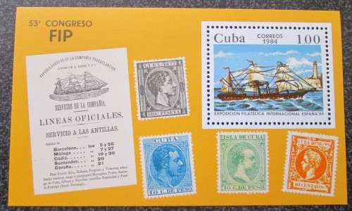 Beautiful Mini Sheets from Cuba, Central America: Soccer, Birds, Fauna, Shells, More, 40+ sheets