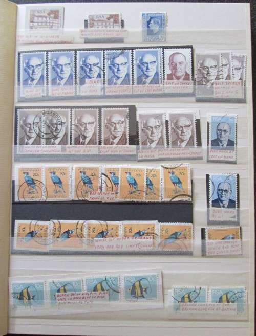 OVER 150 Stamps with Varieties, errors, RSA and Homelands - One of a Kind, MUST SEE
