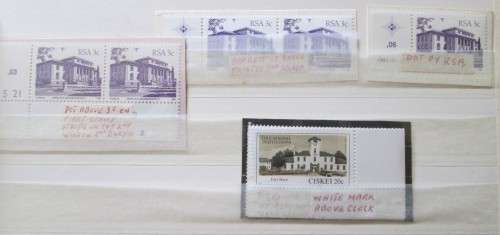 OVER 150 Stamps with Varieties, errors, RSA and Homelands - One of a Kind, MUST SEE