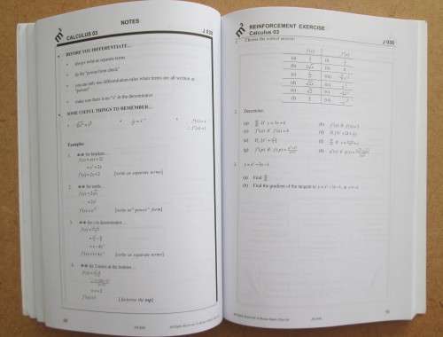 Master Maths Make Your Mark, Grade 12, Reinforcement Answers & Notes, 2 BOOKS