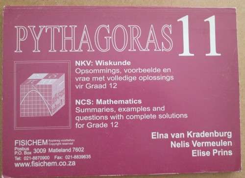 Pythagoras Gr 12 - Patterns & Modelling - Math Gr 11,12 Answer Series + Math Gr 12 Papers Answers
