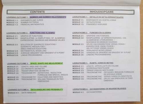 Pythagoras Gr 12 - Patterns & Modelling - Math Gr 11,12 Answer Series + Math Gr 12 Papers Answers