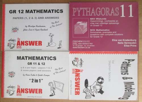 Pythagoras Gr 12 - Patterns & Modelling - Math Gr 11,12 Answer Series + Math Gr 12 Papers Answers