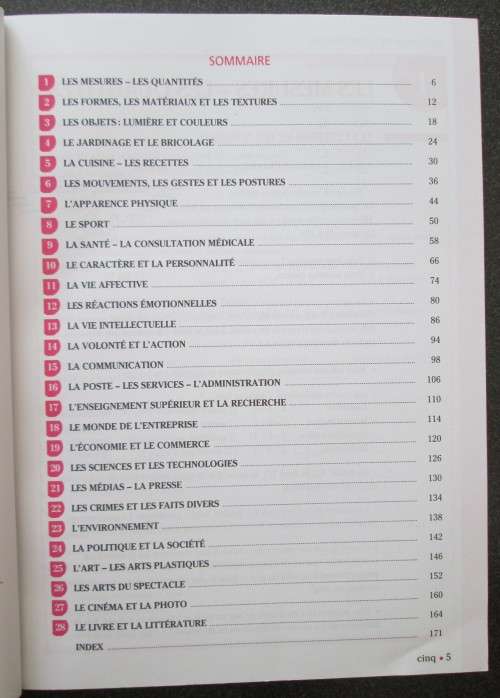 French - Vocabulaire de Francais Progressif avec 250 exercises, Niveu avance, Clare Miguel
