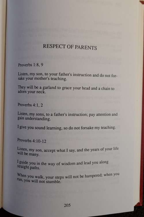 Proverbs for Parenting, A Topical Guide for Child Raising from the Book of Proverbs
