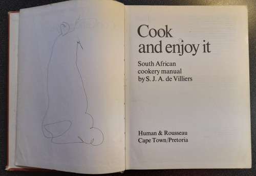 Cook & Enjot It, SJA de Villiers, South African Cookery Manual