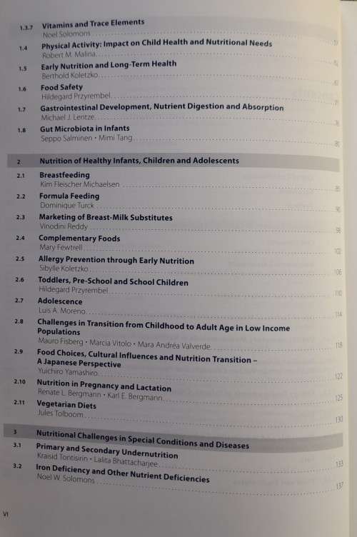 Pediatric Nutrition in Practice, Koletzko, Cooper, Makrides, Garza, Uauy, Wang - Krager Pub.