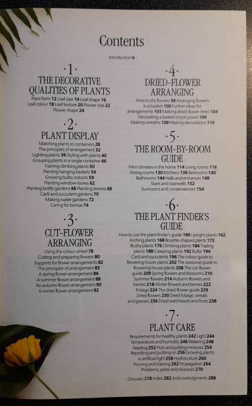 The Indoor Garden Book, John Brookes, Complete guide