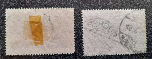 German Empire Stamps 1905 1 Mk, 1902 2 Mk Deutsches Reich Latin Letters Unused, 1903 3 Mk, 1905 5 Mk
