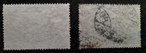 German Empire Stamps 1905 1 Mk, 1902 2 Mk Deutsches Reich Latin Letters Unused, 1903 3 Mk, 1905 5 Mk