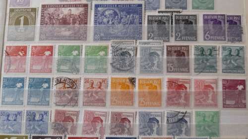 Germany WW2 Allied Territories + British American Zones Stamps 1945-1949, Over 170 Stamps