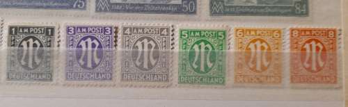 Germany WW2 Allied Territories + British American Zones Stamps 1945-1949, Over 170 Stamps