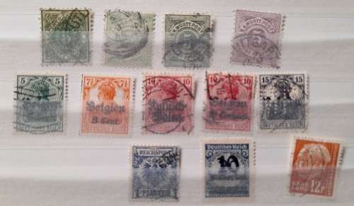 German Territories Stamps Saar, Bohemia, Moravia, Bavaria, Gdansk, Wurttemberg 1875-1943 & Hitler