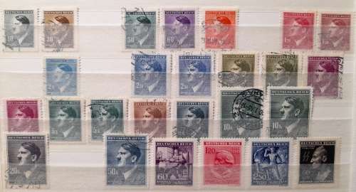German Territories Stamps Saar, Bohemia, Moravia, Bavaria, Gdansk, Wurttemberg 1875-1943 & Hitler