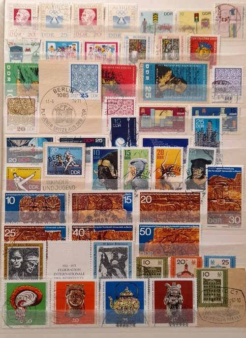 Germany, DDR Stamps 1968 - 1985, a Great Collection, Over 240 Stamps