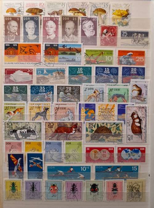 Germany, DDR Stamps 1968 - 1985, a Great Collection, Over 240 Stamps