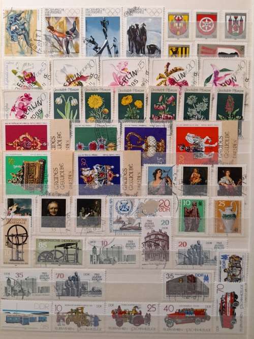 Germany, DDR Stamps 1968 - 1985, a Great Collection, Over 240 Stamps