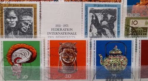 Germany, DDR Stamps 1968 - 1985, a Great Collection, Over 240 Stamps