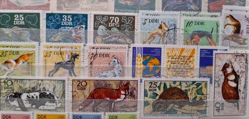 Germany, DDR Stamps 1968 - 1985, a Great Collection, Over 240 Stamps