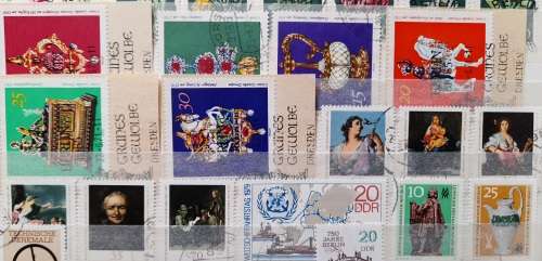 Germany, DDR Stamps 1968 - 1985, a Great Collection, Over 240 Stamps