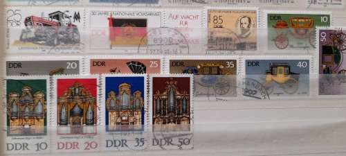 Germany, DDR Stamps 1968 - 1985, a Great Collection, Over 240 Stamps