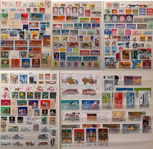 Germany, DDR Stamps 1968 - 1985, a Great Collection, Over 240 Stamps