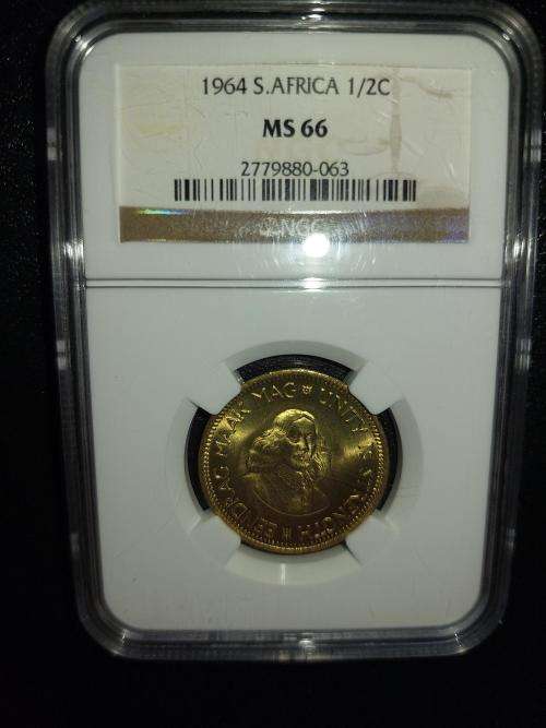 1964 1/2c, NGC graded MS66 !