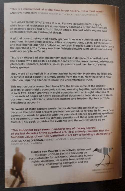 Apartheid, Guns and Money by Hennie van Vuuren - A tale of profit
