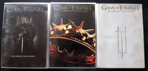 Game of Thrones DVD Seasons 1,  2, 3 (5 DVD x 3)