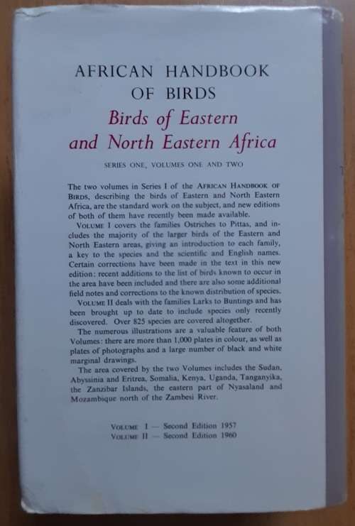 Birds of The Southern Third of Africa vol. 2, African Handbook of Birds