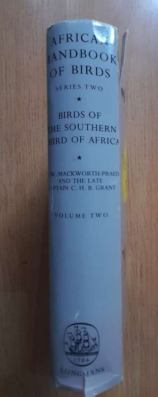 Birds of The Southern Third of Africa vol. 2, African Handbook of Birds