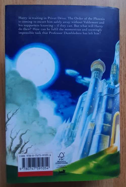 Harry Potter and the Deathly Hollows by J. K. Rowling,  First Edition