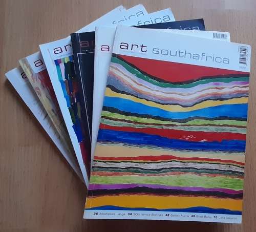 Art South Africa x 6 Art Magazines