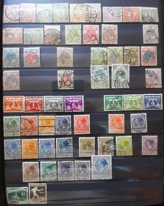 Netherlands / Holland Stamps, 1876 - 1989, Over 680 Stamps,Album Included, Top end Collection