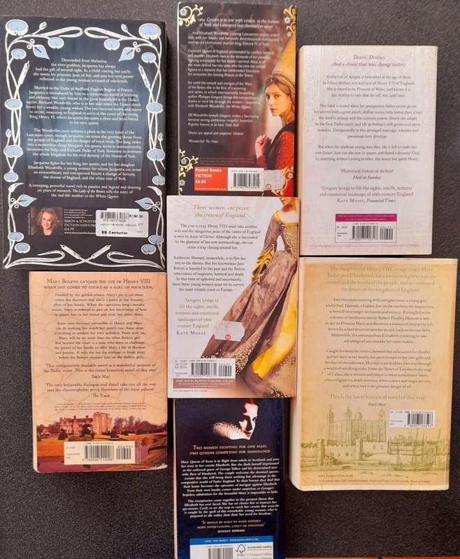 Philippa Gregory 7 BOOKS: Lady of Rivers, White Queen, Constant Princess, Boleyn, Other Queen & More