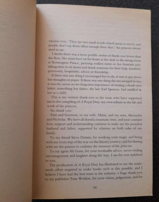 A Royal Duty by Paul Burrell, a Memoir about the Life of Late Diana, Princess of Wales