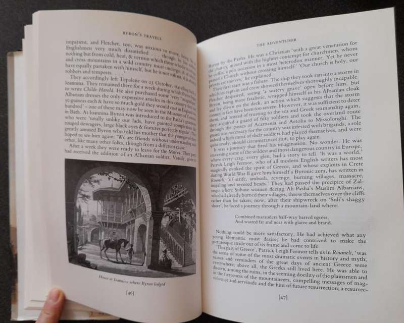 Byron`s Travels by Allan Massie, Introduction by Elizabeth Longford