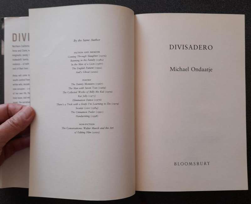 Michael Ondaatje, Divisadero
