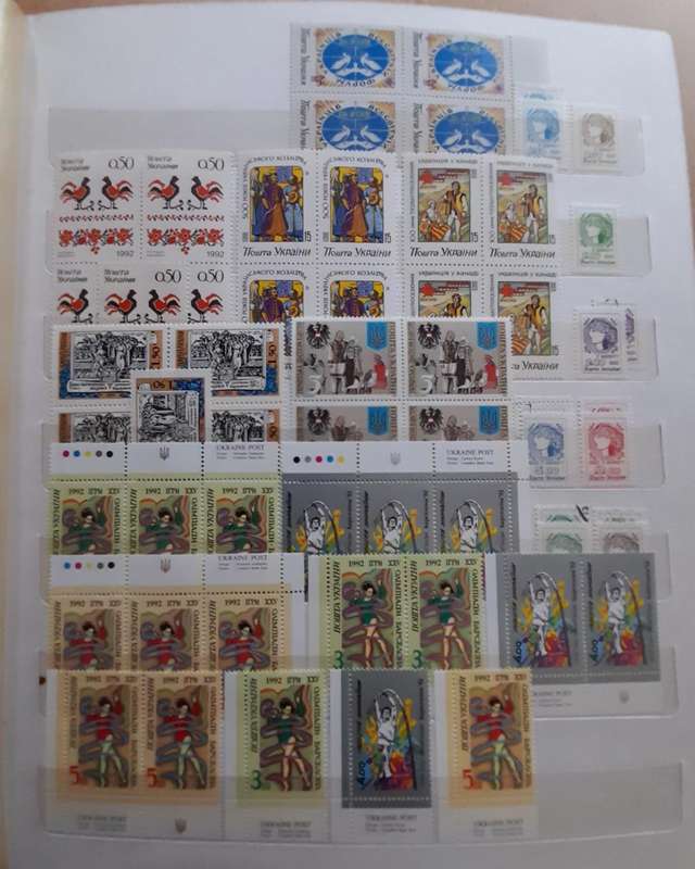 Ukraine Stamps 1918  1923, 1992-1993, Over 130 Stamps