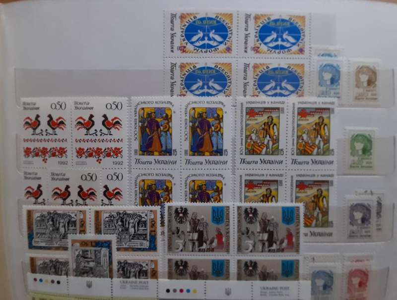 Ukraine Stamps 1918  1923, 1992-1993, Over 130 Stamps
