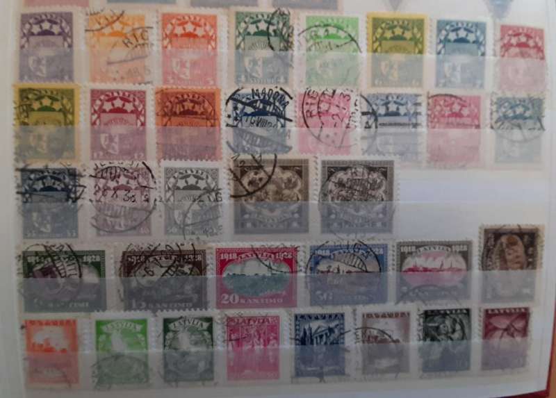 Latvia Stamps 1918 - 1995, Over 100 Stamps, Unique Imperforated Too! Latvija