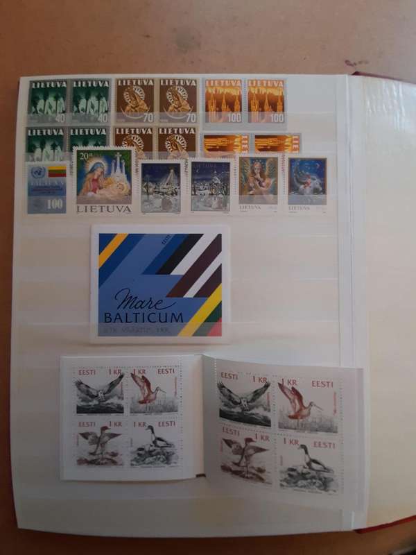 Lithuania, Lot of Stamps 1934 - 1996, Lietuva + 2 Stamp Booklets