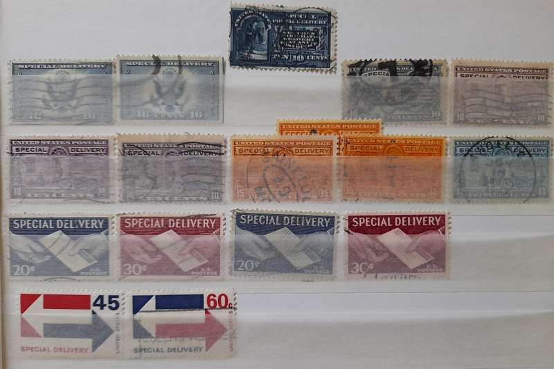 41 High Value USA America Stamps: Airmail Special Delivery, US Parcel Post, Postage Due