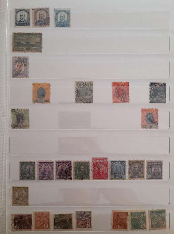 Stamps from Brazil, 1891 to 1984, Over 700 Stamps, a Comprehensive Collection