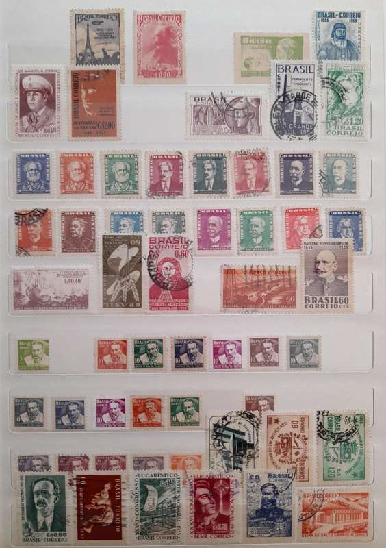 Stamps from Brazil, 1891 to 1984, Over 700 Stamps, a Comprehensive Collection
