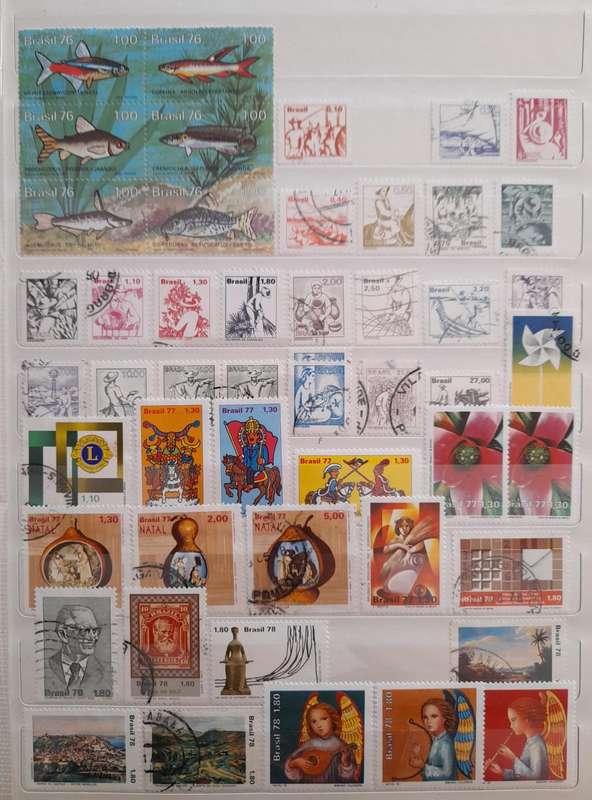 Stamps from Brazil, 1891 to 1984, Over 700 Stamps, a Comprehensive Collection