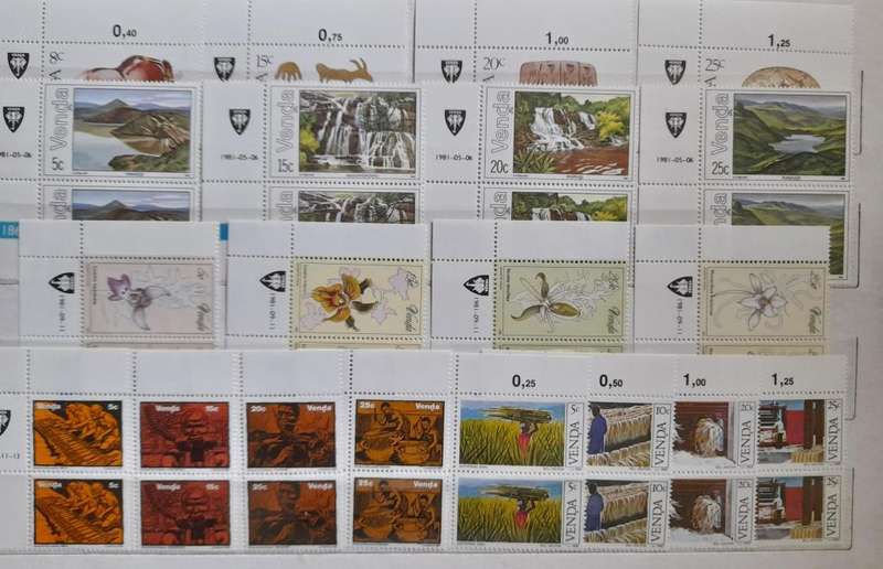 Over 430 Transkei Stamps 1976 to 1990 and Over 300 Venda Stamps 1979 to 1989